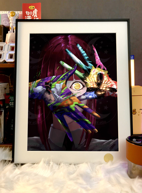星空支配之眼Chainsaw Man电锯人Makima电次早川秋链锯恶魔装饰画