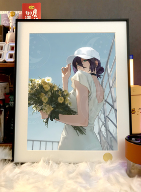 回眸蕾塞电锯人Reze帕瓦玛奇玛早川秋链锯人客厅卧室动漫装饰画