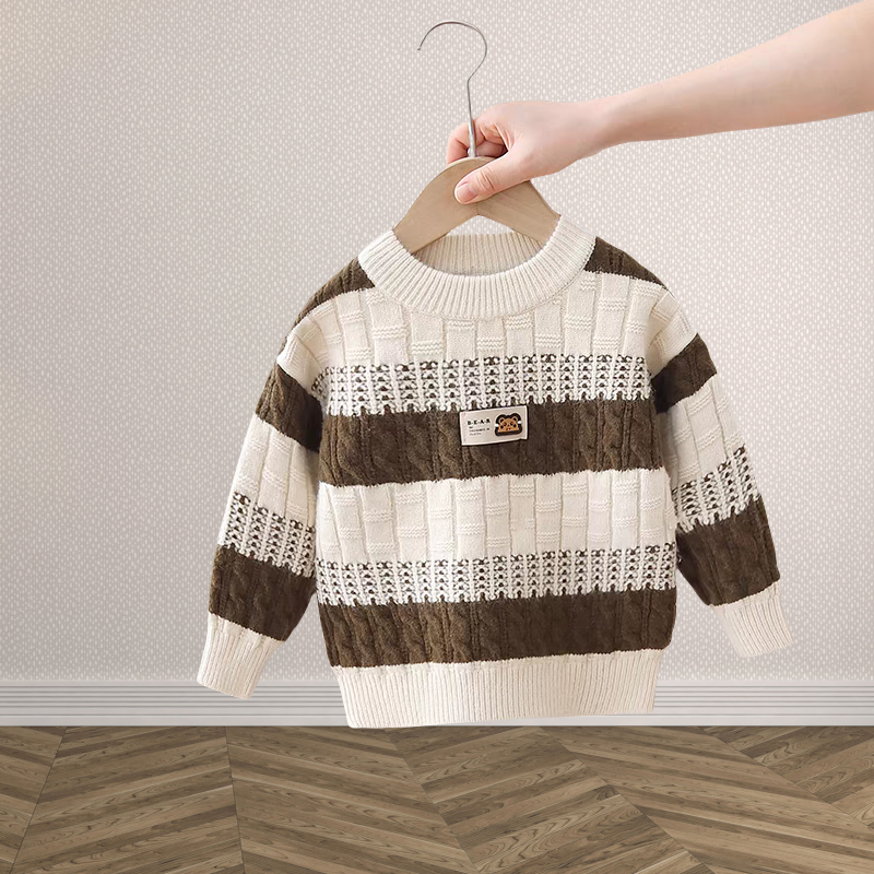 男童毛衣新款儿童洋气针织衫2024冬季加厚中小童韩版保暖打底衣服,淘宝优惠券,粉丝福利购,淘宝优惠卷