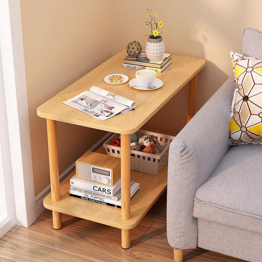 Living room sofa side table side table bedside small square table
