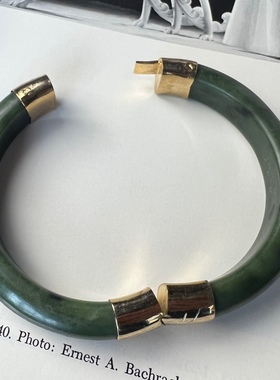 和田玉手镯和田碧玉古董首饰