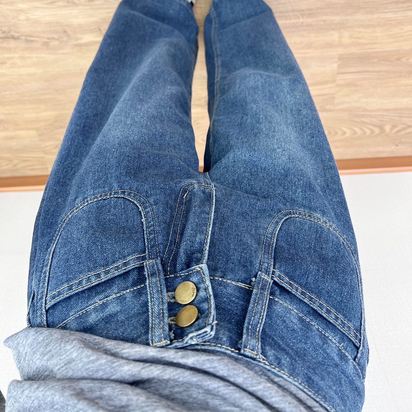 300斤胖mm大码美式复古宽松阔腿牛仔裤女秋季垂感小个子拖地裤子,淘宝优惠券,粉丝福利购,淘宝优惠卷