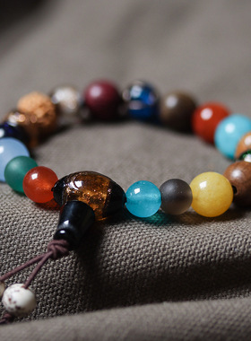 手串珠首饰籽风款琉璃子多