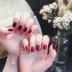 Vận chuyển sơn móng tay nữ kéo dài không độc hại và vô vị rượu vang đỏ rượu vang đỏ xé trắng dì retro - Sơn móng tay / Móng tay và móng chân sơn móng đẹp Sơn móng tay / Móng tay và móng chân