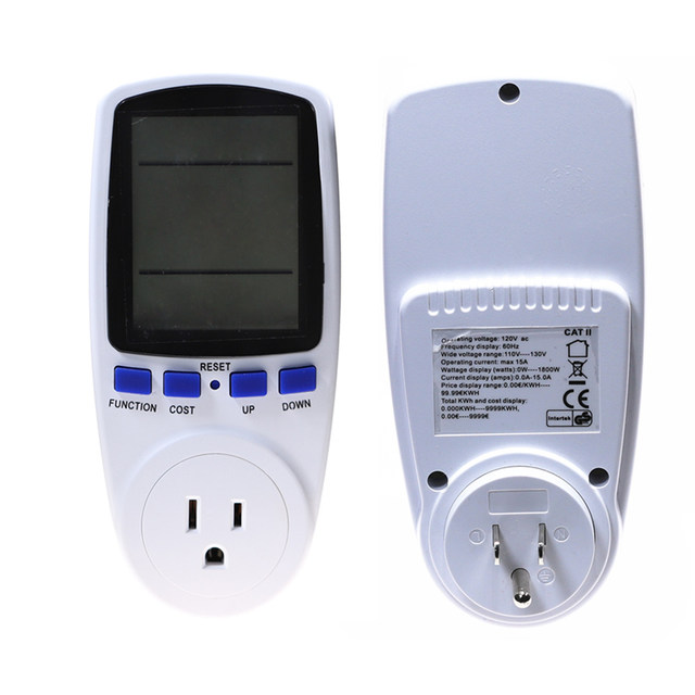 US-regulated socket large screen power intelligent 110v metering