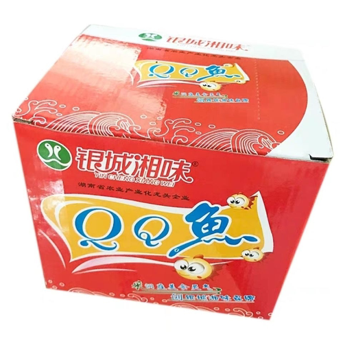 银城湘味QQ鱼仔香辣味糖醋味小鱼仔鱼干湖南特产零食休闲小吃包邮 - 图1