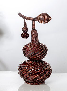 手工藤编柳编葫芦摆件乔迁送礼