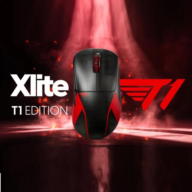 Paisi PRX co-branded XliteV4 lightweight wireless sports gaming mouse T1 co-branded tile CS triangle