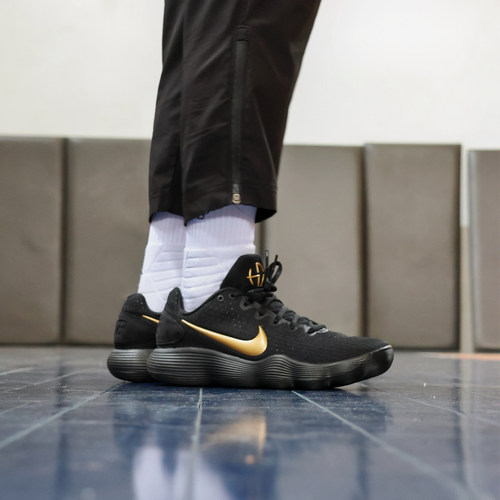 耐克NikeHyperdunk HD2017舒适耐磨黑金低帮运动篮球鞋IH0634-070 - 图0