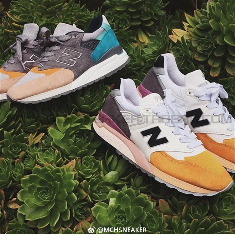 NEW BALANCE 998系列美产拼色复古舒适休闲运动慢跑步鞋 M998PSD