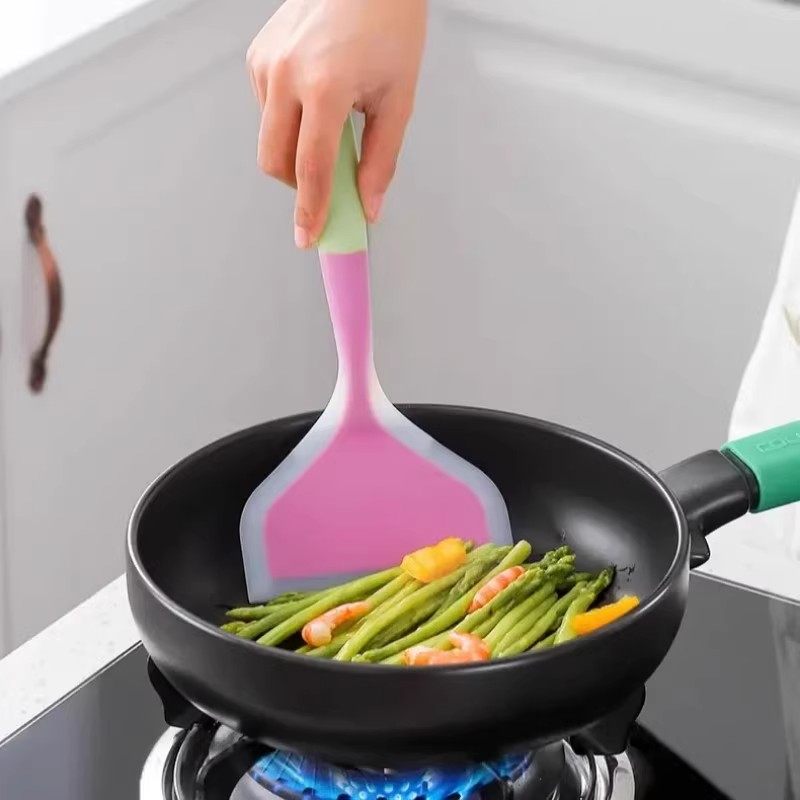 烙饼硅胶铲耐高温不粘锅专用铲子不伤锅烘焙刮刀厨房家用炒菜锅铲,淘宝优惠券,粉丝福利购,淘宝优惠卷