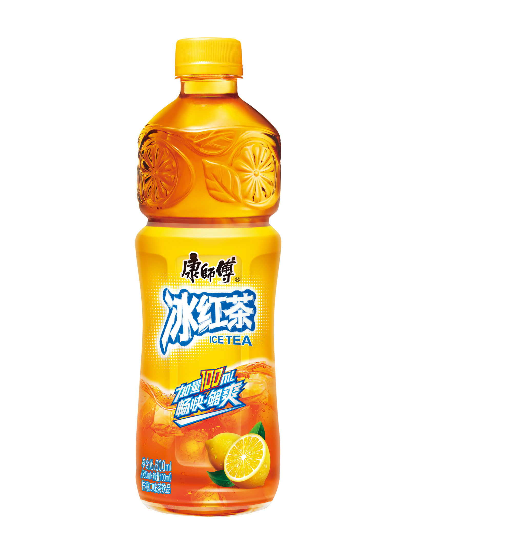 康师傅 冰红茶600ml/瓶精选上等红茶加入柠檬酸制成