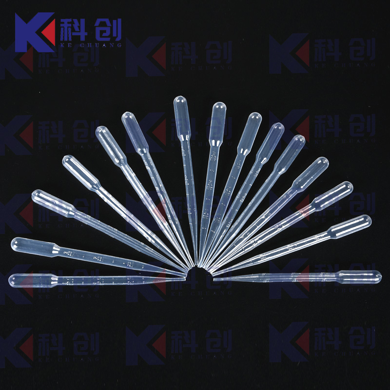 巴氏滴管 100支/包 1/2/3/5/10m 塑料滴管 一次性塑料吸管 带刻度 - 图2