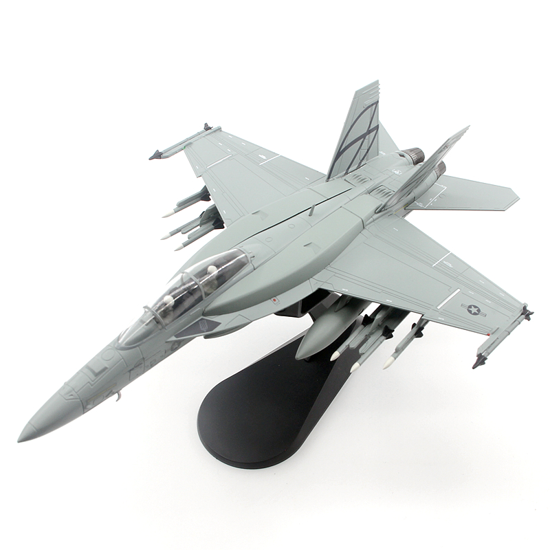 WLTK日炙 美国海军F/A-18F大黄蜂战斗机 F18合金成品模型1/72 - 图3