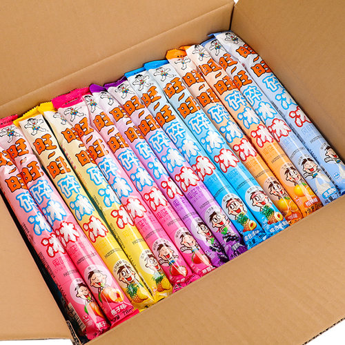 旺旺碎冰冰棒棒冰整箱碎碎冰脆脆冰可乐混合装旺仔夏季批发零食 - 图2