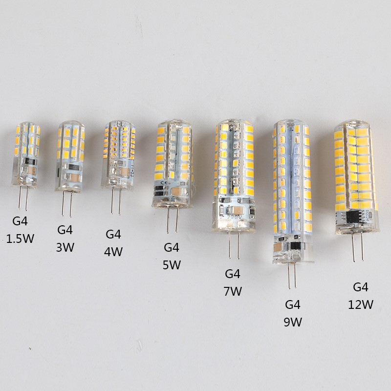 G5.3 led灯珠G4低压12V高压220V高亮插脚玉米灯泡7W9瓦插泡光源G9 - 图2