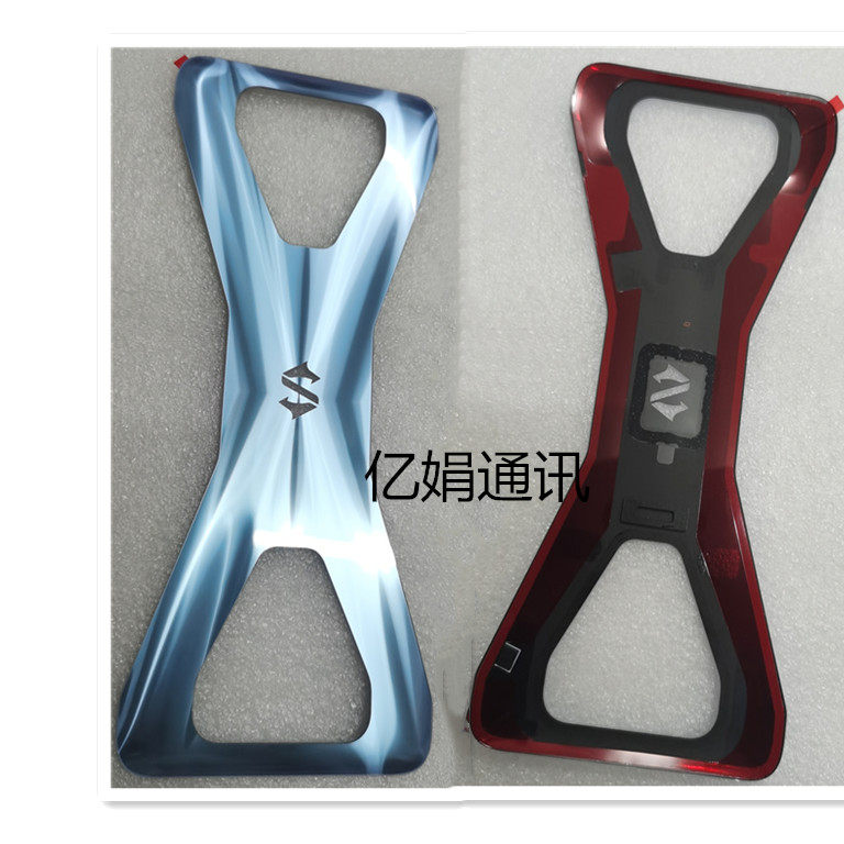 适用小米黑鲨3后盖黑鲨3S 3pro后盖玻璃手机电池盖后壳黑外壳镜片