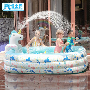 博士豚充气家用游泳池