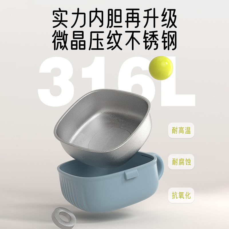 宝宝外出辅食碗儿童餐具碗勺套装防摔防烫便携全套工具专用吃饭碗