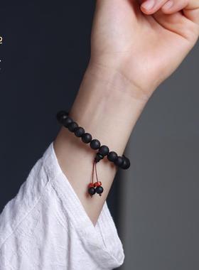 天然降真香南红手链8mm