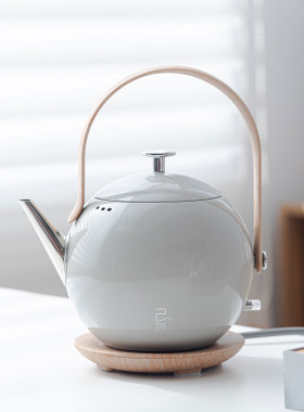 送礼泡茶专用高端复古不锈钢电热水壶传家壶家用轻奢烧水壶玲珑壶