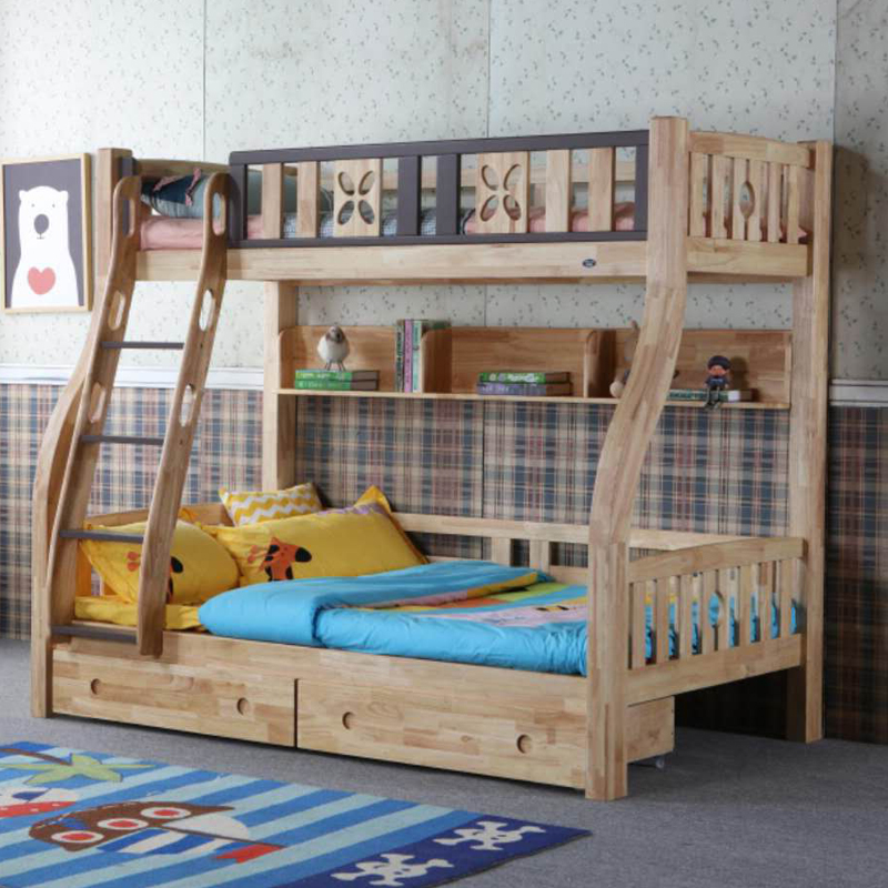 bunk beds with chest of drawers