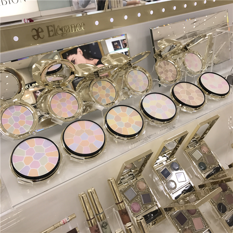 日本直邮奥尔滨雅莉格丝ELEGANCE欢颜定妆蜜粉饼E大饼家庭8号限量 - 图0