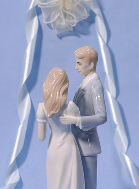 愿一礼物】专情于你陶瓷雕塑