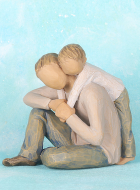 willowtree父亲节生日雕像礼物