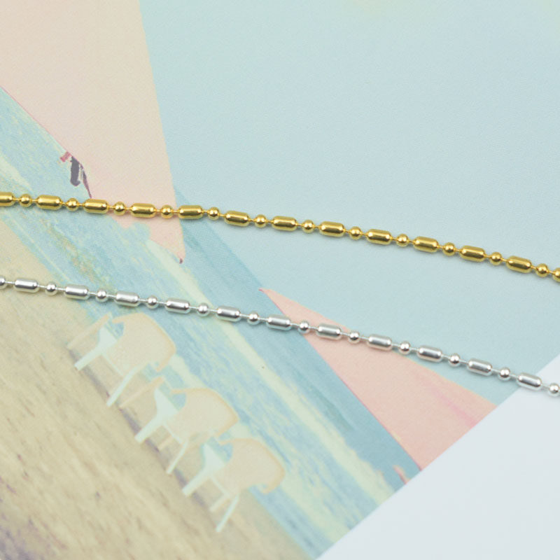 保色纯铜DIY手工1:3发簪发饰流苏DIY配件1.5mm竹节链链条、,淘宝优惠券,粉丝福利购,淘宝优惠卷