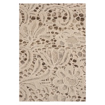 Sea Salt Milk Cover Italian Absolutely Beautiful Keel Lace Fabric Hollowed-out Clothing Fabric Breadth 150 cm