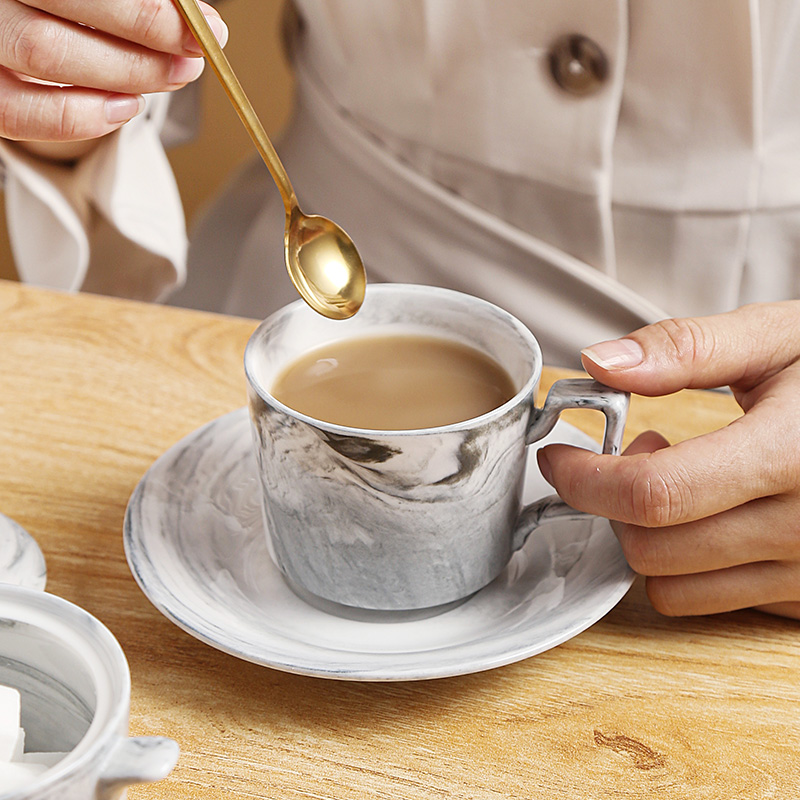 咖啡杯下午茶茶具礼盒英式陶瓷套装欧式杯子家用北欧奢华高档精致 - 图1