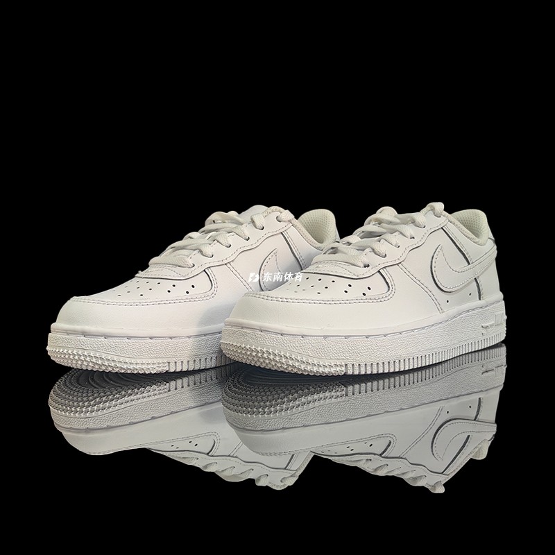 耐克Nike Air Force 1 男女小童低帮轻便舒适休闲鞋 DN3323-600 - 图3