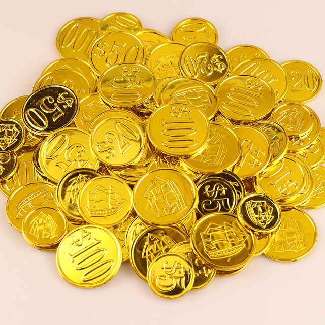 Props fake coins simulated pirate gold coins game coins