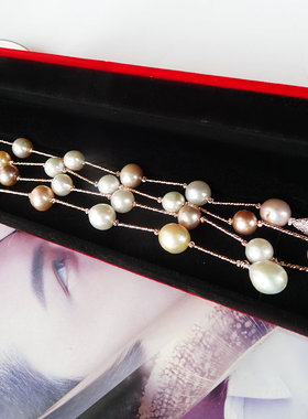 超长款生日礼物巴洛克异形珍珠