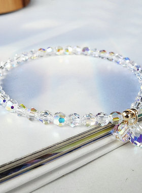 奥地利水晶转运女14K金甜美手链