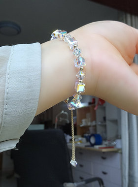 在水一方水晶手链韩版奥地利礼品