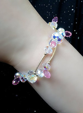 爱情风奥地利进口好运水晶手链