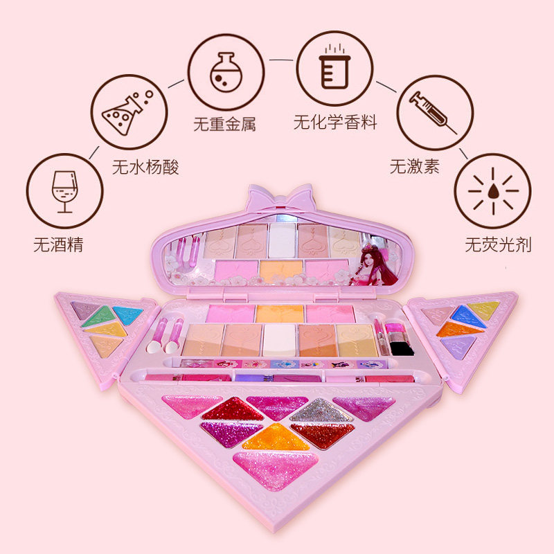 叶罗丽公主梦幻彩妆包儿童化妆玩具 雷爵母婴过家家玩具