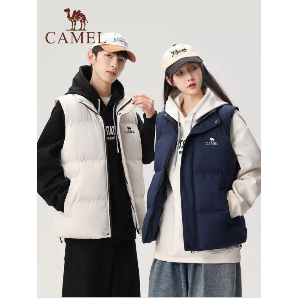 骆驼羽绒服马甲男款秋冬季坎肩小个子棉衣外套2025新款棉服女款潮,淘宝优惠券,粉丝福利购,淘宝优惠卷