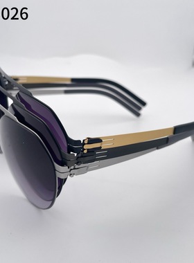 AR3026德国IC柏林BERLIN超轻薄生物钢片太阳眼镜无螺丝设计墨镜