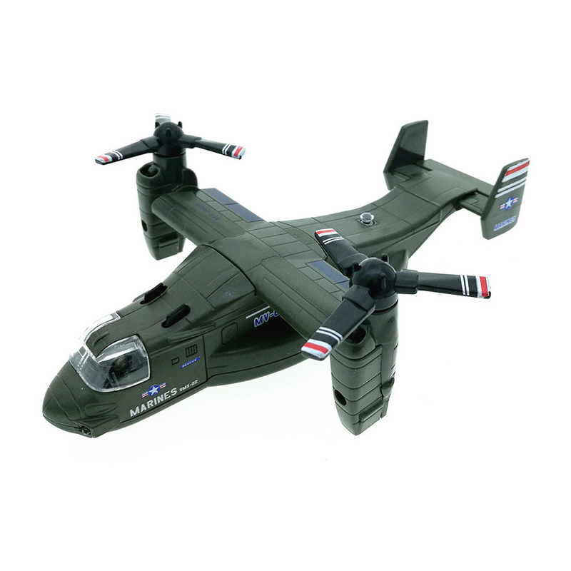 飞机模型合金儿童玩具仿真战斗机运输轰炸机直升机预警机男孩礼物 - 图2