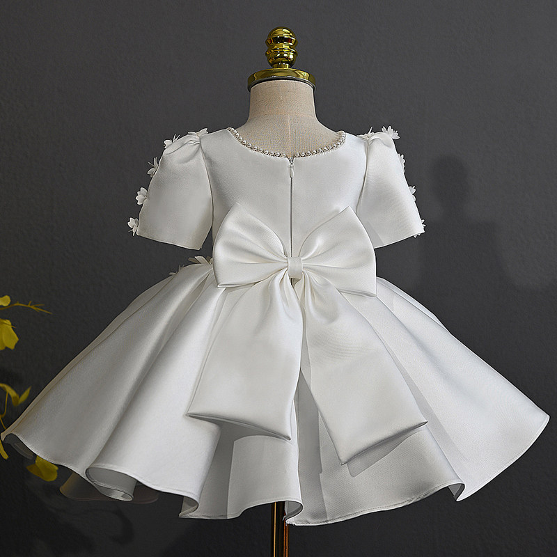 女童钢琴演出服公主裙主持白色礼服裙花童礼服儿童婚纱礼服晚礼服,淘宝优惠券,粉丝福利购,淘宝优惠卷