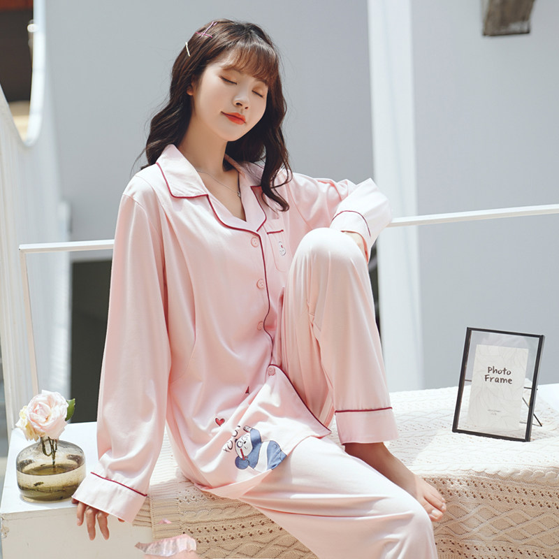 大码孕妇喂奶哺乳衣家居服套装睡衣 韵娜世家家居服套装