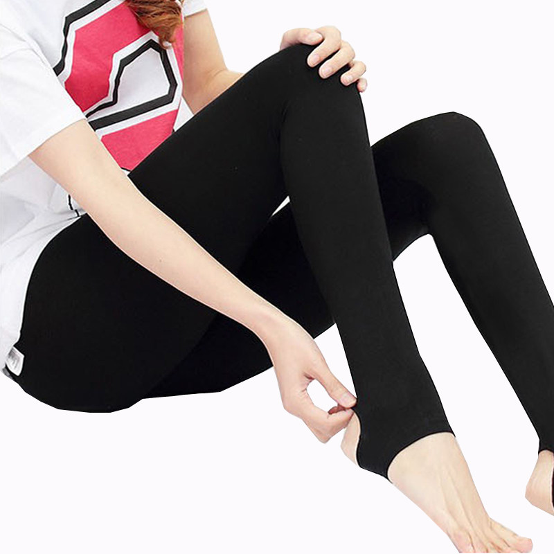 孕妇裤踩脚薄款弹力裤袜加绒打底裤 韵娜世家孕妇打底裤