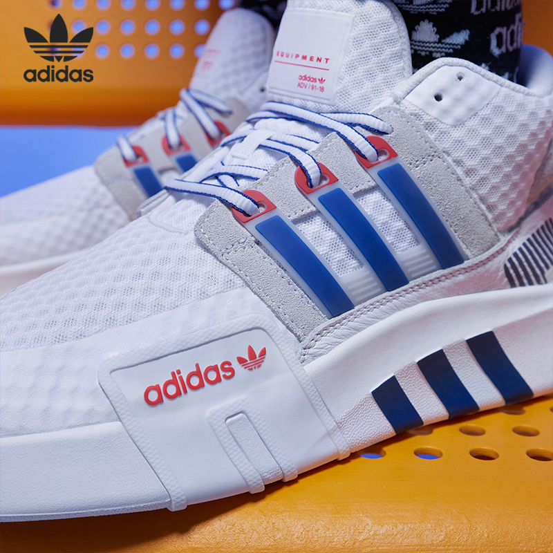官方正品Adidas三叶草EQT BASK ADV V2男女经典款休闲鞋FX3775 - 图0