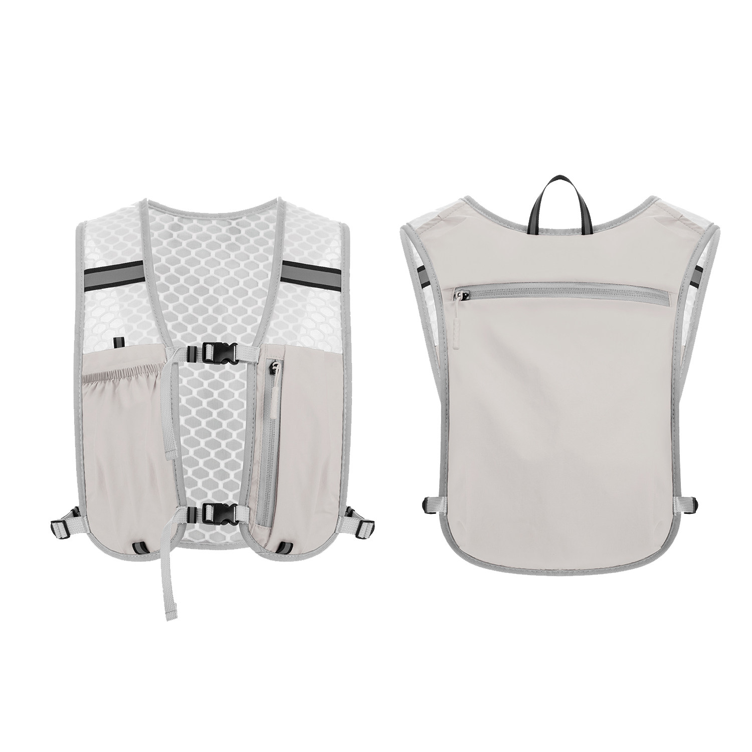 Running mobile phone bag, outdoor hiking vest bag, lightweight