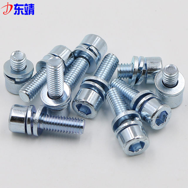 Galvanized hexagonal cylindrical head screws