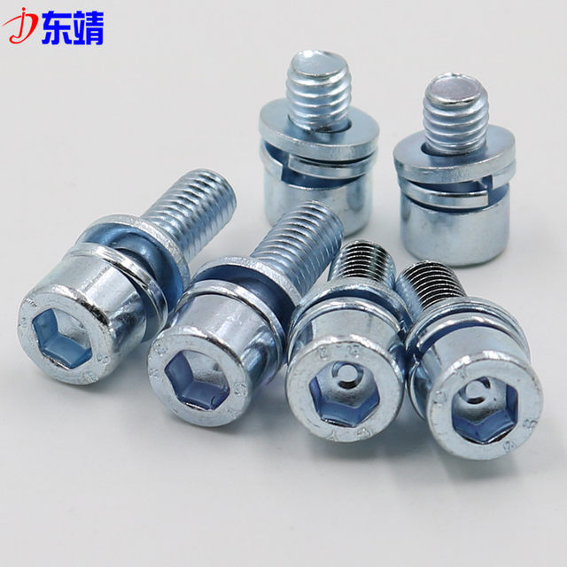 Galvanized hexagonal cylindrical head screws