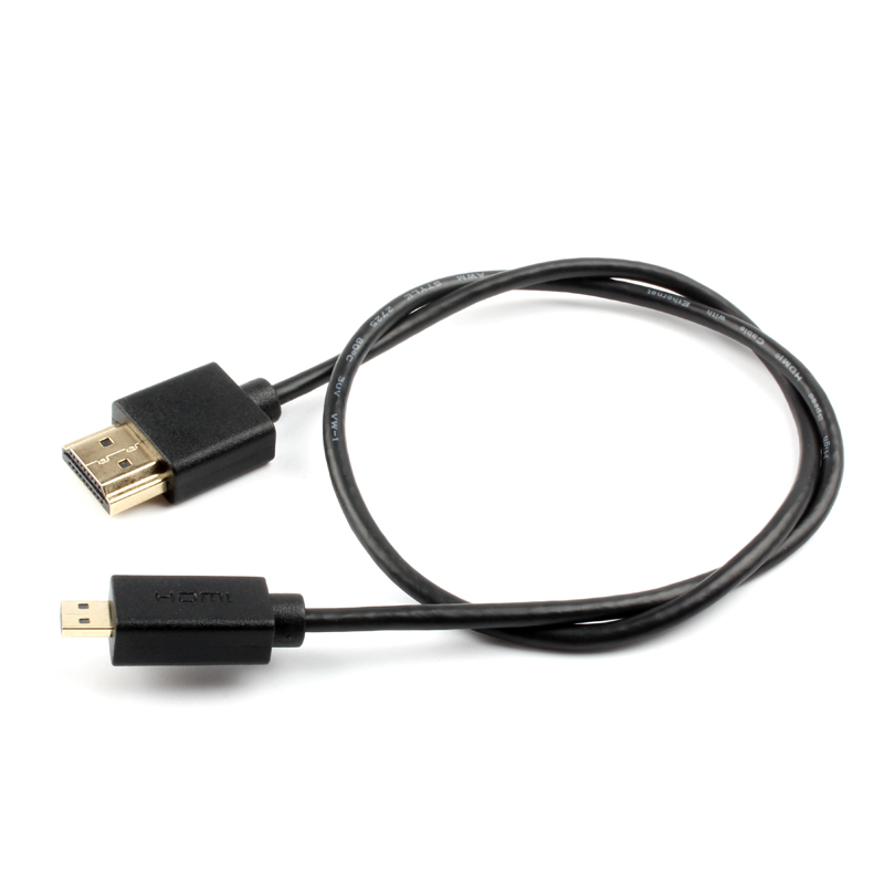 适用索尼A7S2 A7R2 A7R3 A7M2高清视频线Micro HDMI D 型接口 2.0 - 图3